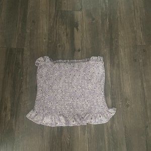 Light Purple Smocked Tube Top